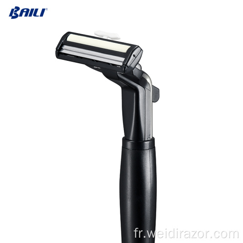 Rasoir de rasage jetable Baili Twin Blade Razor Rasoir de rasage jetable